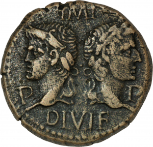Nemausus: Augustus und Agrippa