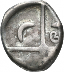 Kelten (Westen): „Monnaie à la croix“